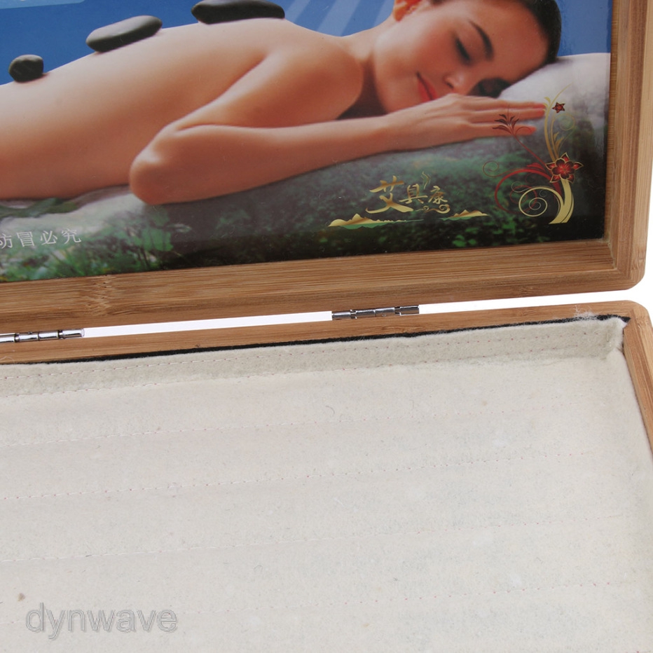 Hộp hâm nóng đá mát xa có phích cắm tiện dụng và bền