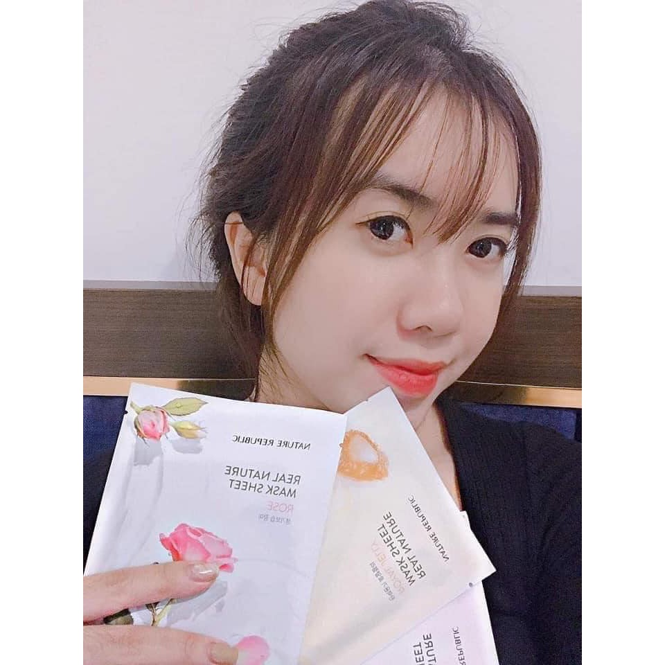 Mặt nạ giấy Nature Republic Real Nature Mask Sheet