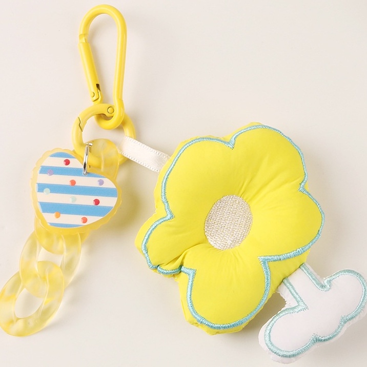 Vỏ Bọc Chìa Khóa Xe Hơi Đính Hoa Xinh Xắn