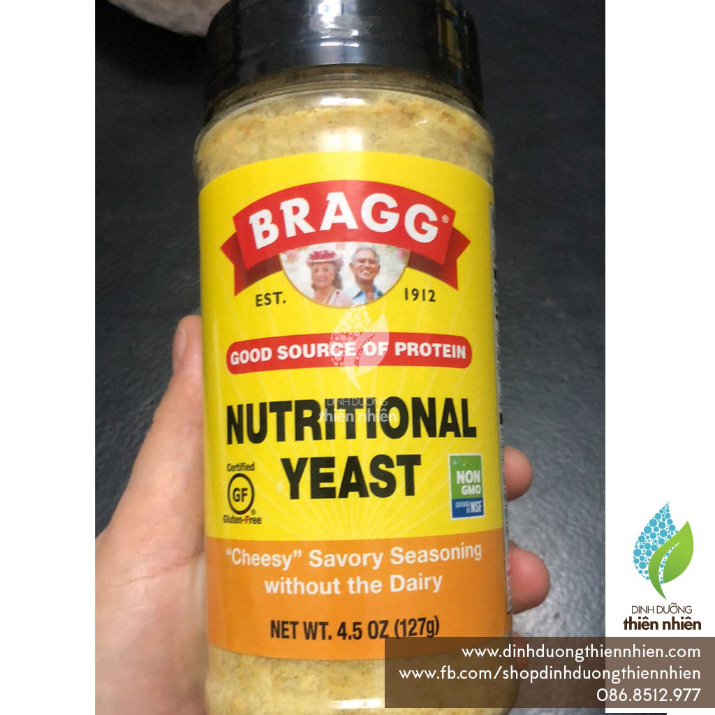 Men Dinh Dưỡng Bragg Nutritional Yeast, 127g