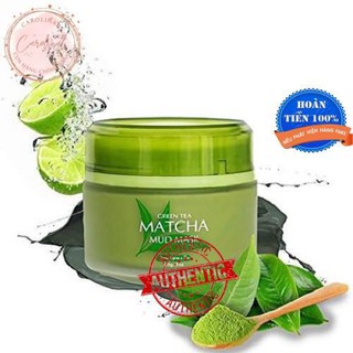 Mặt nạ trà xanh MATCHA MUD MASK LAIKOU  [ Đắp Là Phê-Hàng AUTH ] Mặt nạ bùn Laikou matcha mud mask 5 tác dụng 85g