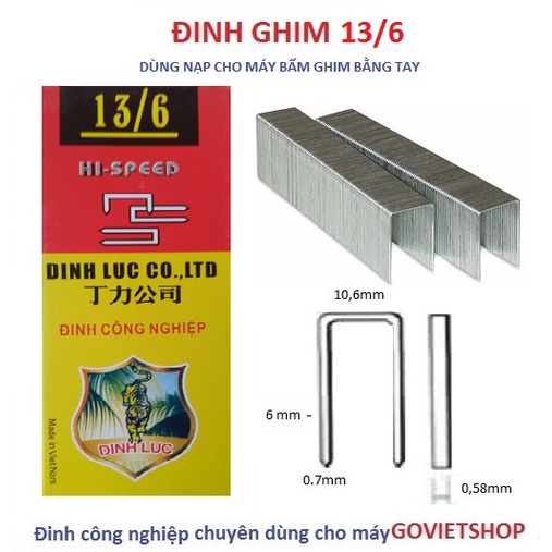 Máy bấm đinh R23 bấm bằng tay - Hiệu Rapid - Kềm bấm ghim dùng đinh 13/6 và 13/8