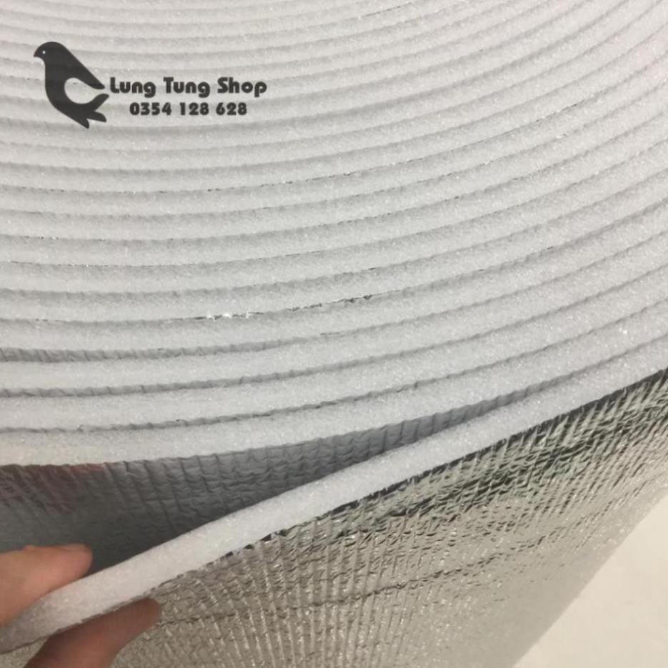 [ Dày 10 ly ] Xốp bạc cách nhiệt - xốp tráng bạc PE foam loại dày 10mm