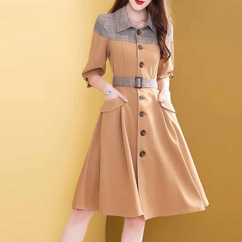 Đầm nữ phong cách vintage lịch thiệp quý phái siêu đẹp thời trang hàn quốc 2021 KOKO MI