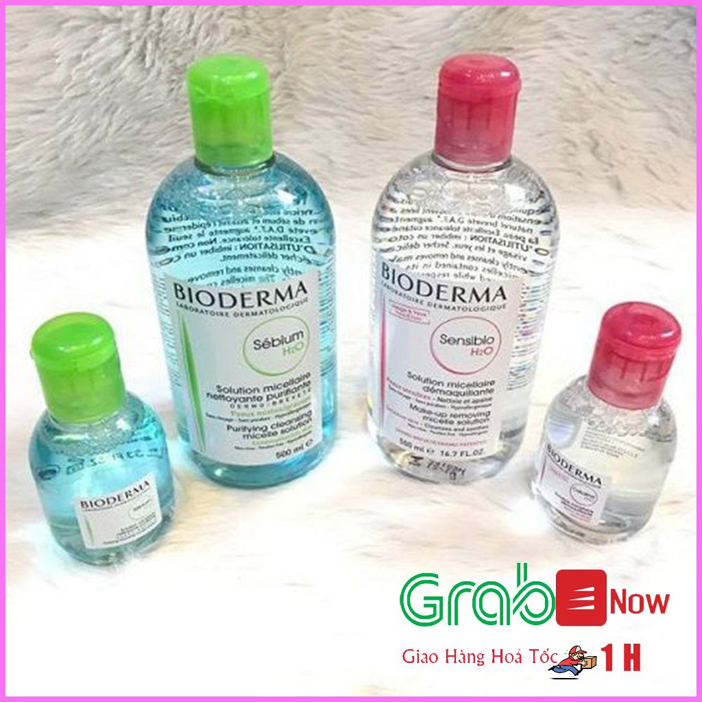 [L&V] Nước Tẩy Trang Bioderma H2O Pháp (100ml ~ 500ml)