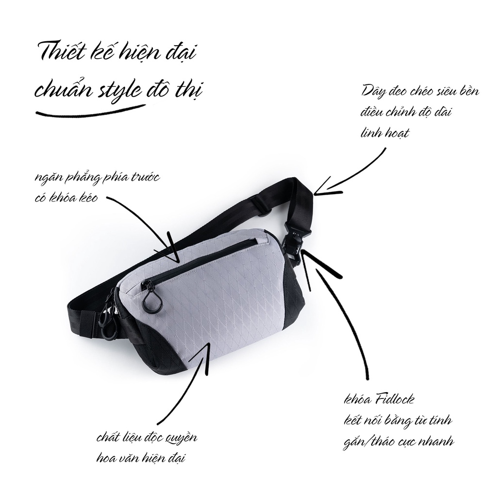 Túi đeo chéo CT Urban Slingbag - This model would be manufactured once for this lot./PO before being discontinued.