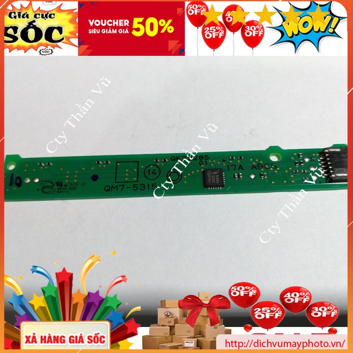 Main nhận chíp mực máy in màu canon TS 707 TS 6370 hàng chuẩn bóc máy đã test đạt chất lượng