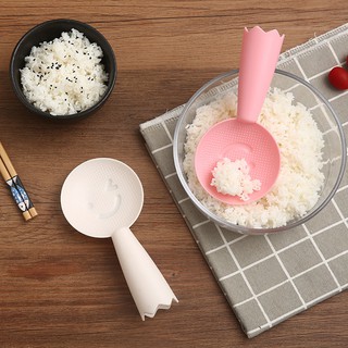 Muỗng múc cơm hình mặt cười dễ thương