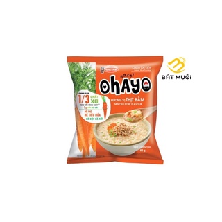 Cháo ăn liền OHAYO hương vị thịt bằm gói 60g