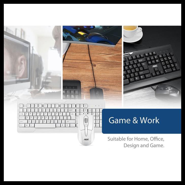 Bàn Phím + Chuột Máy Tính Aoc Km110 Kal029 | BigBuy360 - bigbuy360.vn