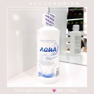 Nước ngâm lens AQUA chai nhỏ
