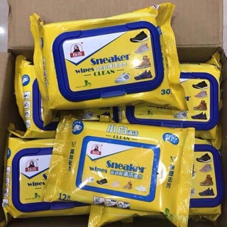 Combo 12 bịch khăn lau giày đa năng ( sỉ 24,5k/1 bịch 30 tờ)