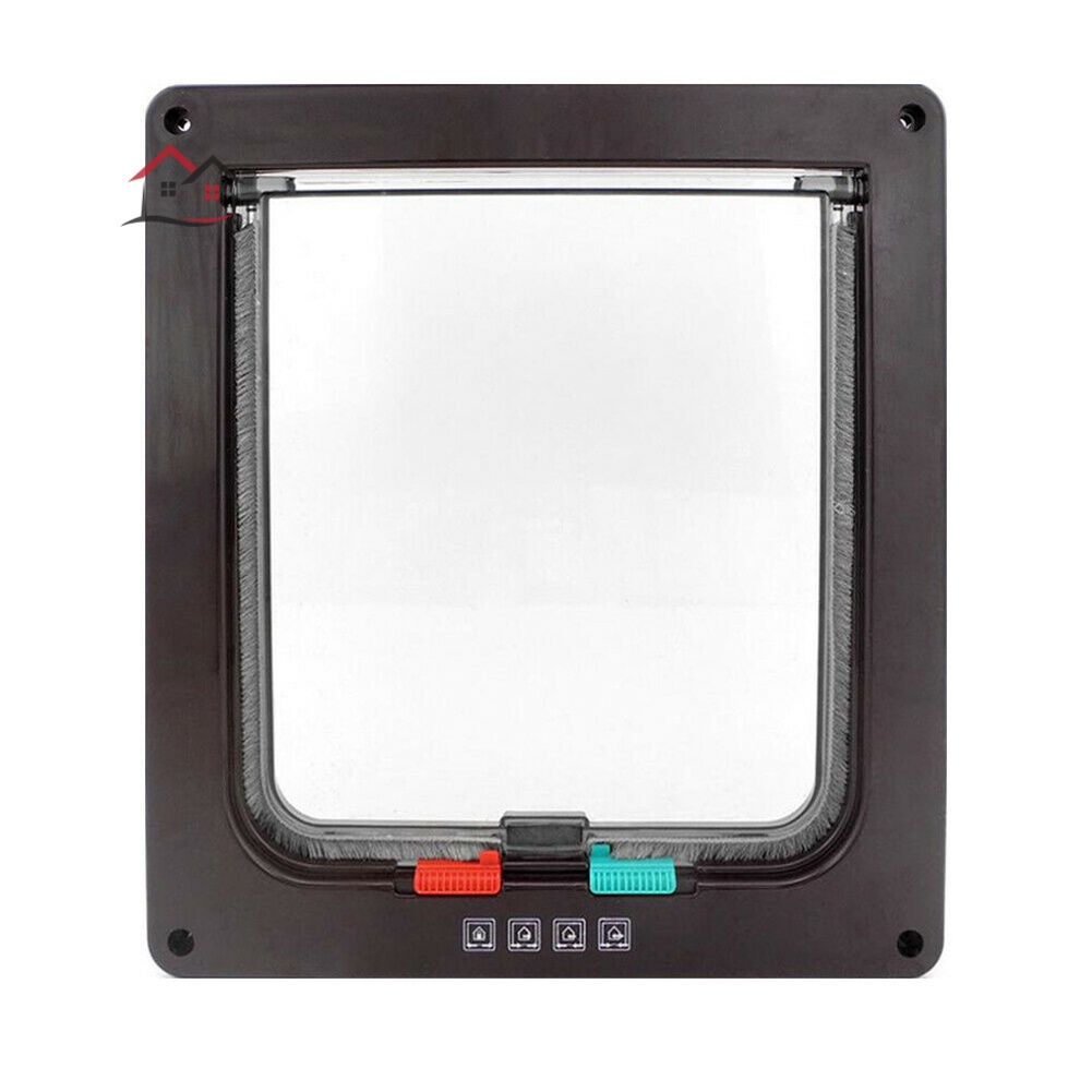 Cửa Ra Vào 4 Chiều Khóa Từ An Toàn Dành Cho Thú Cưng Chó Mèo