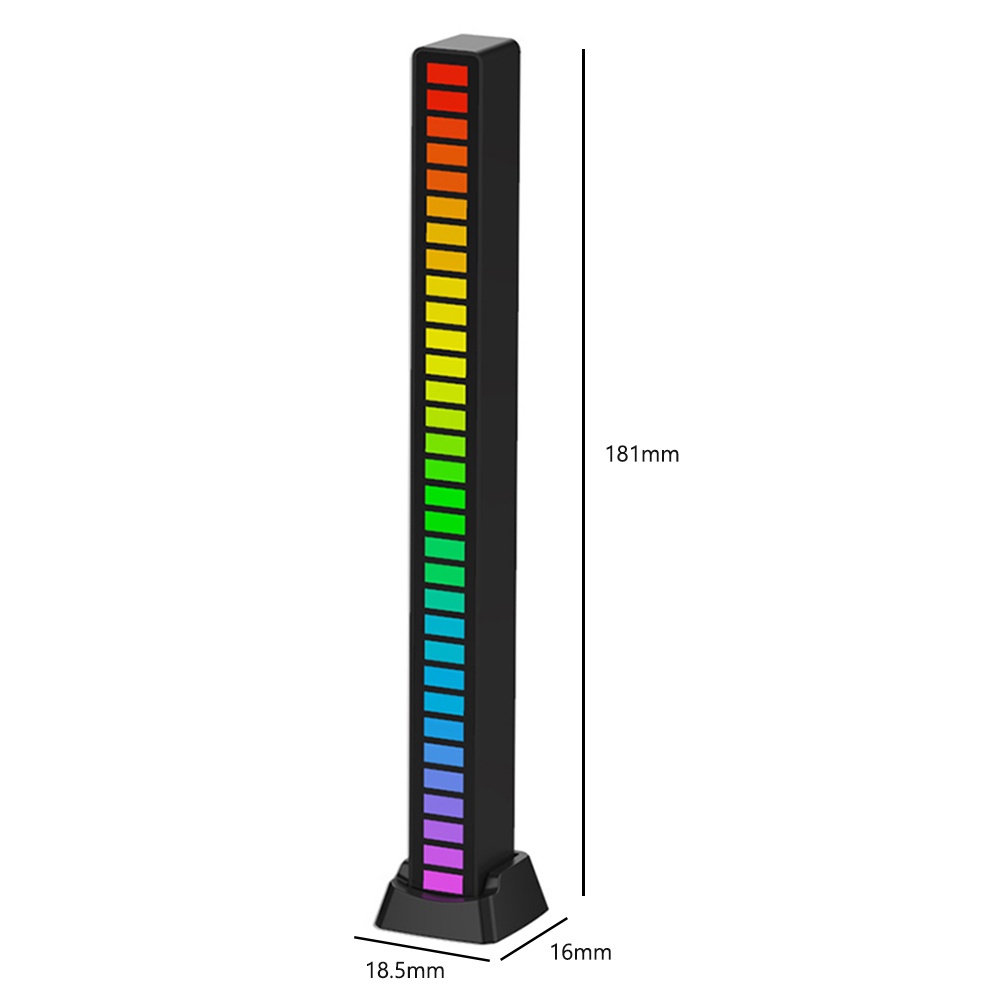Thiết Bị Nhận Tín Hiệu Âm Thanh Có Đèn LED 32 Bóng Điều Khiển Bằng Ứng Dụng Giọng Nói