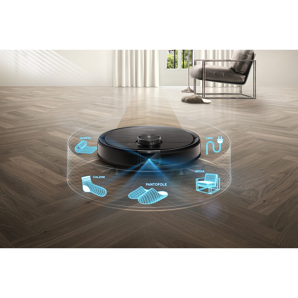 Robot Hút Bụi Lau Nhà Ecovacs Deebot T8 Aivi Plus - Dock Hút Rác Tự Động - Bản Quốc Tế - Bảo Hành 24 Tháng