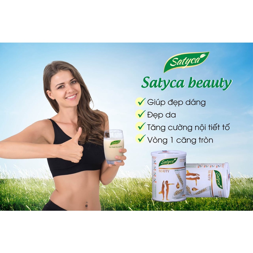 Sữa yến mạch dinh dưỡng Satyca Active Plus,  Satyca MaMa, Satyca Beauty, Satyca A+, Satyca Gold