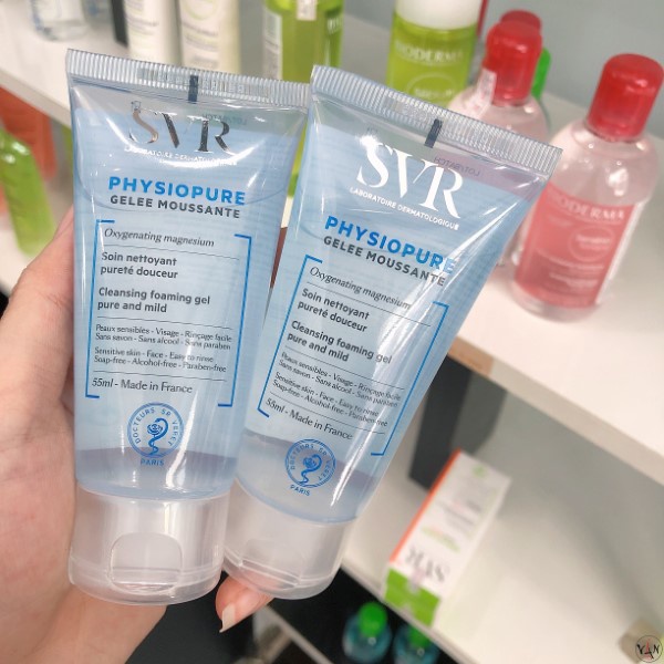 Gel rửa mặt dành cho da nhạy cảm SVR PHYSIOPURE Gelee Moussante 55ml