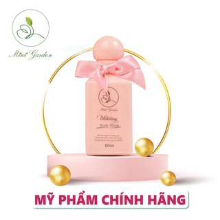 Sữa Tắm Trắng Men Bia Mini Garden 🎈FREESHIP🎈 Giả Pháp Tắm Trắng Hiệu Quả Bật Tone Da Trắng Sáng 60ml MN0994