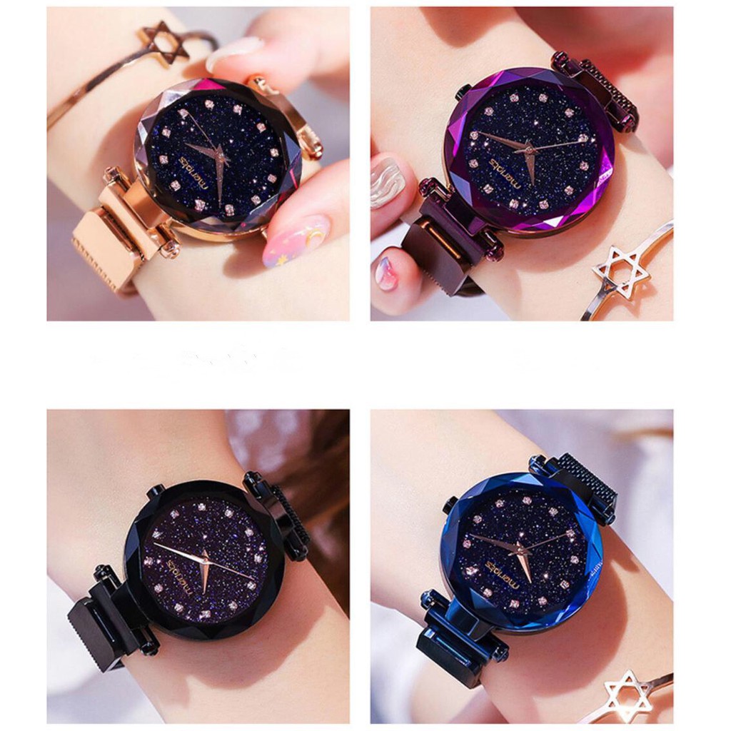 [SIÊU XỊN] ĐỒNG HỒ NỮ DÂY NAM CHÂM DIAR MẶT 3D SIÊU SANG CHẢNH CỰC ĐẸP | BigBuy360 - bigbuy360.vn