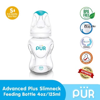 Bình sữa PUR Advanced Feeder cổ thường 60ml - 250ml