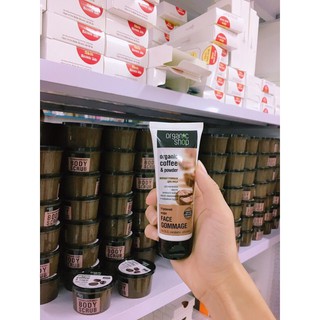 [Hàng chính hãng] Tẩy da chết cho mặt Organic vị cafe