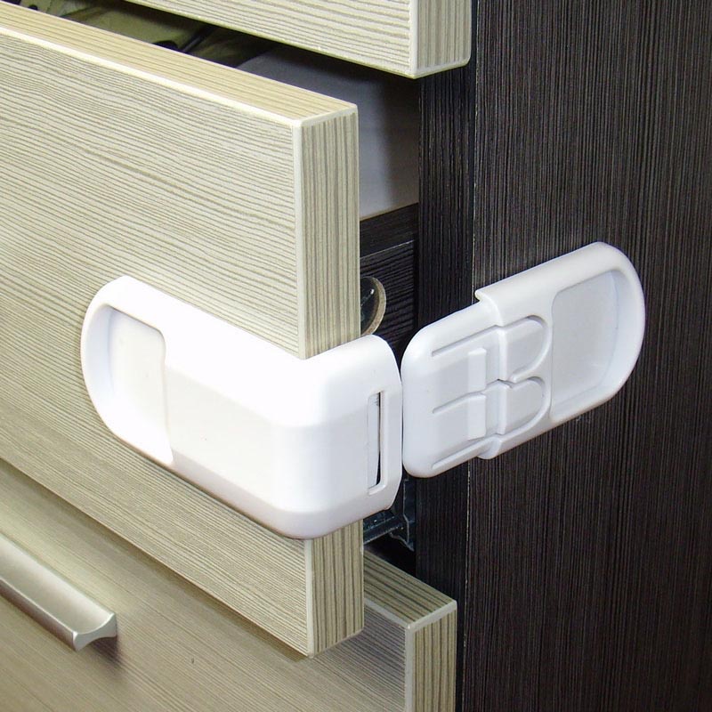 Khóa Tủ Quần Áo An Toàn Đa Năng Góc 90 Độ JP5