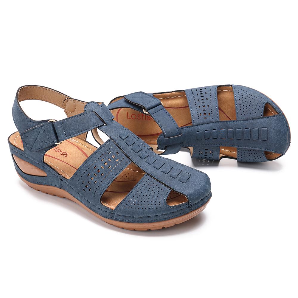 Giày sandal đế xuồng thời trang cho nữ