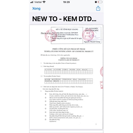 Kem ngừa Mụn 79,5kNew Today linh chi 12g dưỡng trắng da mặt