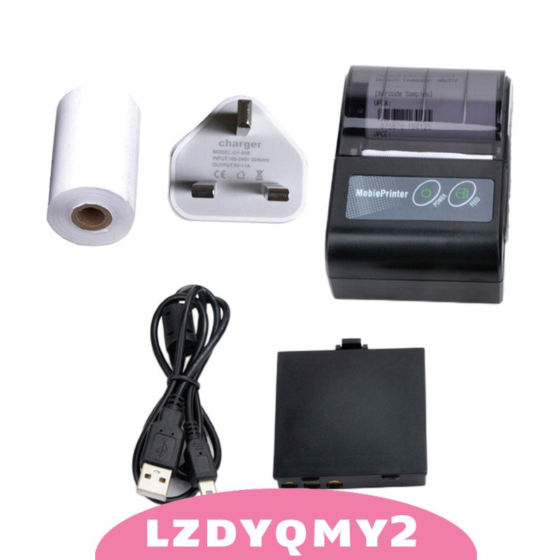 Máy in nhiệt mini không dây Curiosity Bluetooth di động cho nhà hàng/ cửa hàng