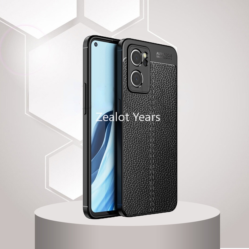 Ốp Điện Thoại Silicon Mềm Kết Cấu Da Chống Sốc Cho OPPO Reno7 Pro Reno 7 5G Reno7Pro