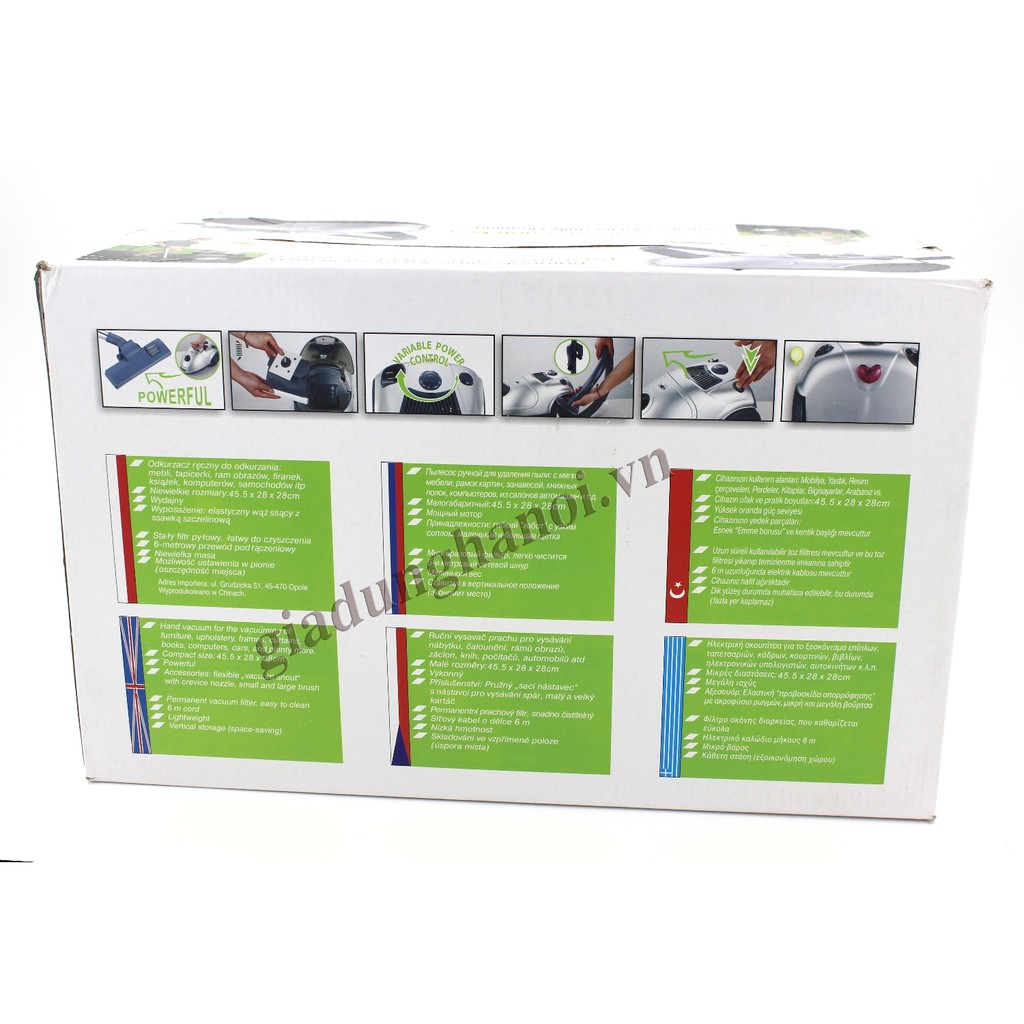 Máy hút bụi To Vacuum Cleaner JK-2004 2000W (Đỏ) | BigBuy360 - bigbuy360.vn