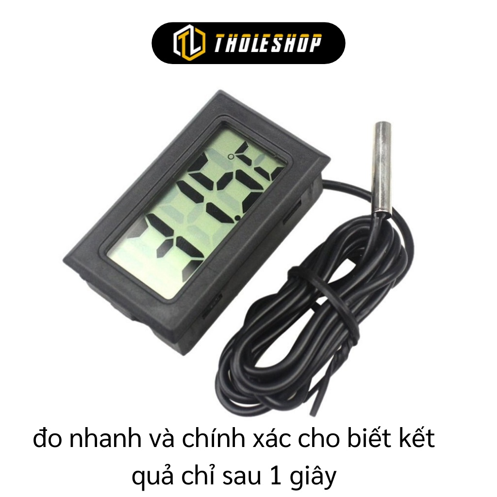 Đo Nhiệt Độ Môi Trường, Nước Nóng - Nhiệt Kế Điện Tử TPM-10 Hiển Thị Màn hình Led 8830