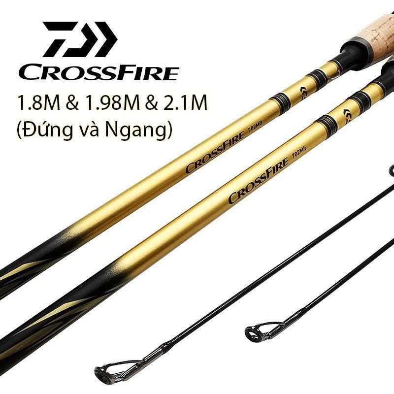Cần Câu Lure Chính Hãng DAIWA CROSSFIRE Trọng Lượng Siêu Nhẹ Chuyên Câu Lure Hàng Cao Cấp