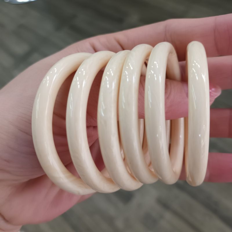 Lắc tay, vòng tay, nhẫn giả ngà hóa sát trấn giữ phong thủy thu hút may mắn tài lộc cho nam nữ và e bé