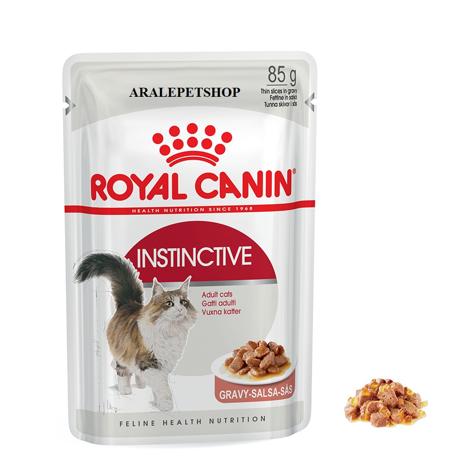 Thức ăn Pate cho mèo trưởng thành Royal Canin Instinctive gói 85g