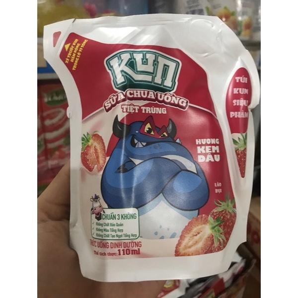 Sữa chua susu túi