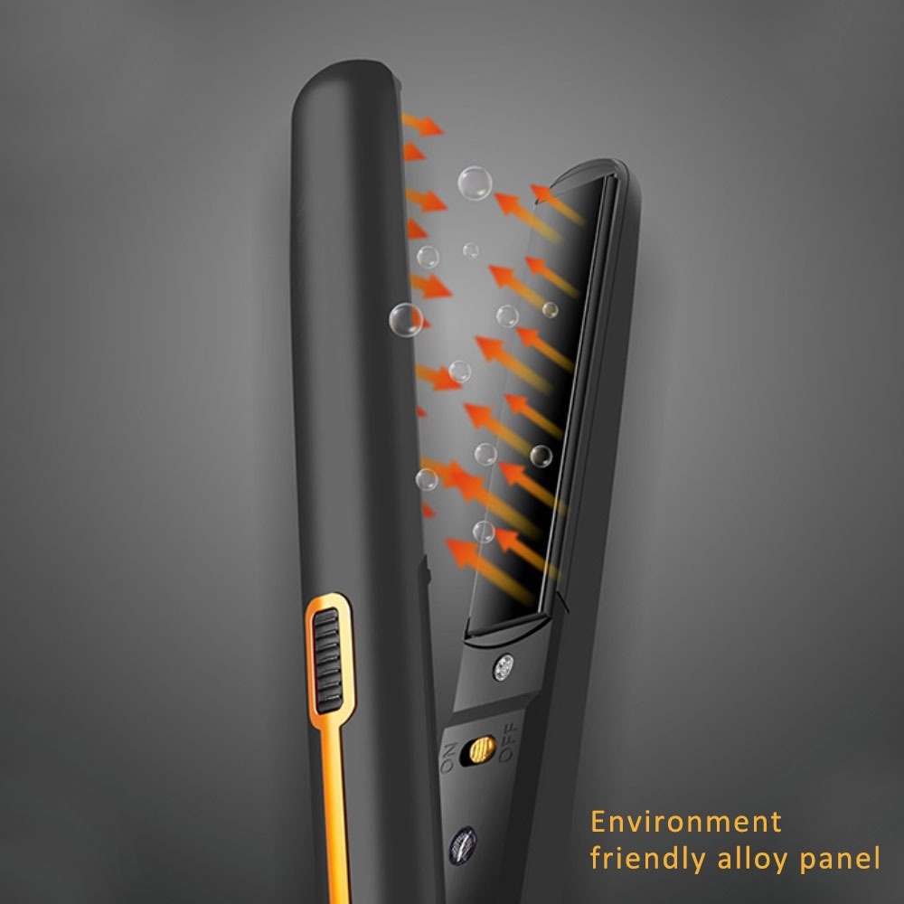 Máy Duỗi / Uốn Tóc 2 Trong 1 Mini Chuyên Dụng Tạo Kiểu Tóc Xoăn Nhanh Chóng