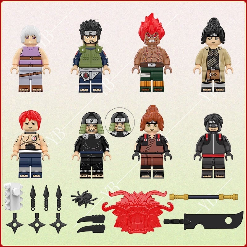 Mô Hình Nhân Vật Ninjago Trong naruto