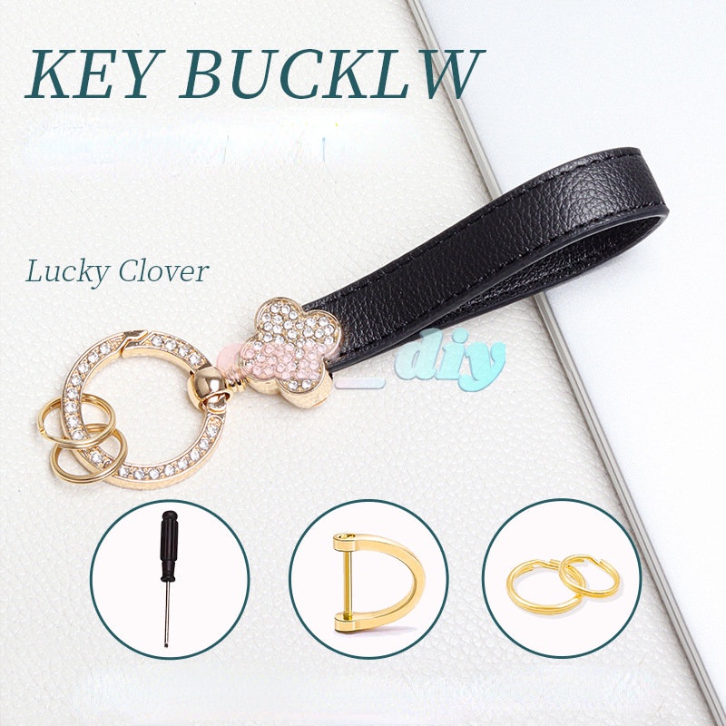 Móc Chìa Khóa Xe Hơi Bằng Da Họa Tiết Hoạt Hình Sáng Tạo