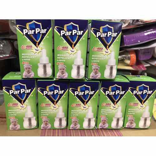Tinh dầu đuổi muỗi parpar loại 480h màu xanh