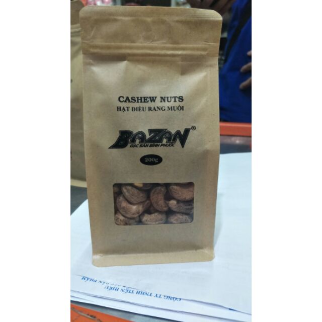 Hạt điều rang muối BaZan 200g