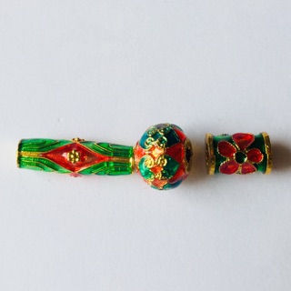 Bộ 3 sản phẩm charm nepal phụ kiên vòng
