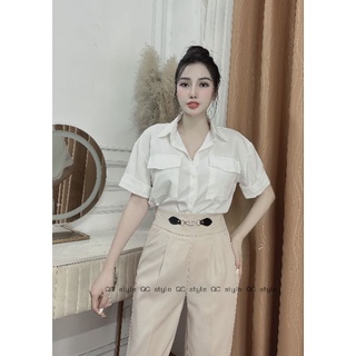 Quần tây baggy công sở chơn basic