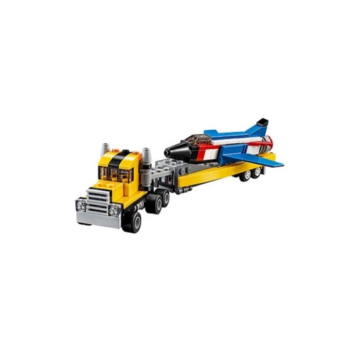 LEGO CREATOR XE TẢI CHỞ MÁY BAY BIỂU DIỄN 31060
