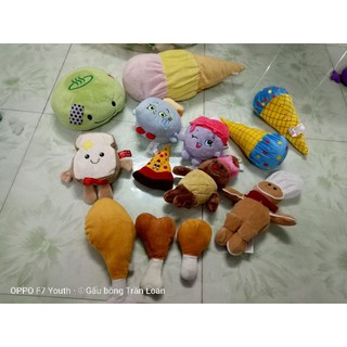 gấu bông trái cây đồ ăn