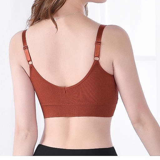 [Thanh Lý] Áo bra tập gym yoga thể thao thun gân big size đẹp sexy KIMCHIBIKINI không gọng nâng ngực bản to AL002