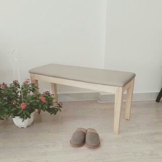Ghế gỗ băng chờ bọc nệm