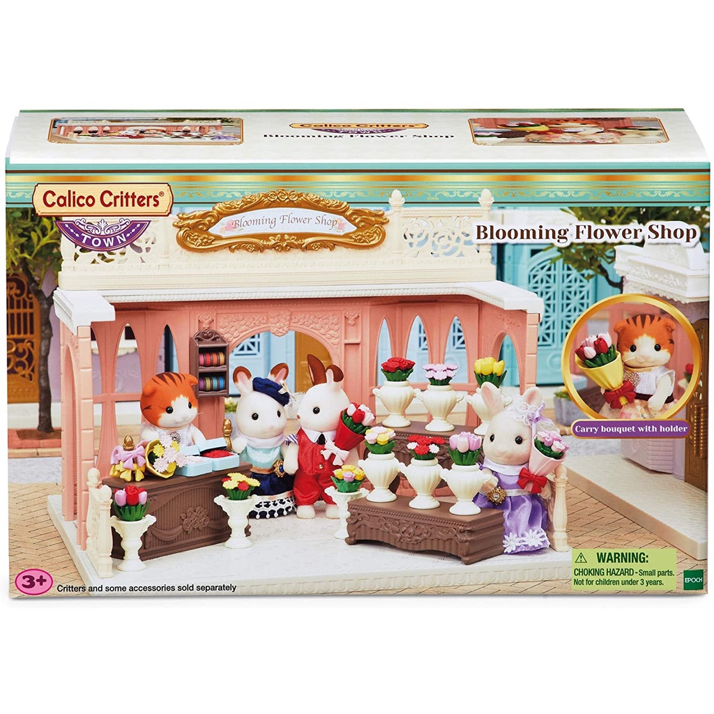 Sylvanian Families Calico Critters Tiệm Hoa Thành Phố Blooming Flower Shop