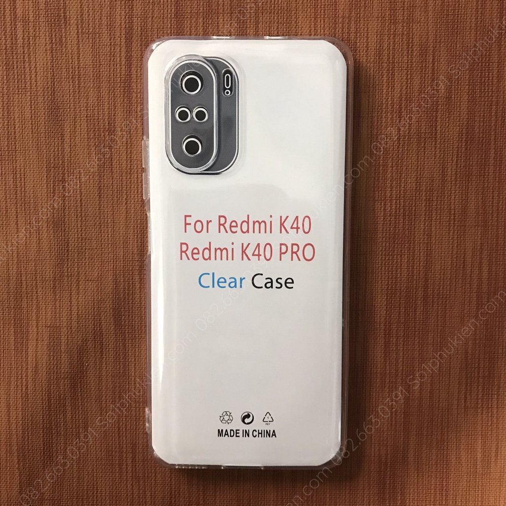 Ốp lưng Xiaomi redmi K40 / K40 pro 5G / Xiaomi 11i / Poco F3 dẻo trong suốt, bảo vệ từng lỗ cam, bền dẻo