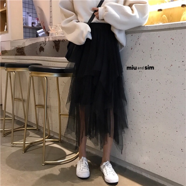 Váy midi tầng D02 | BigBuy360 - bigbuy360.vn